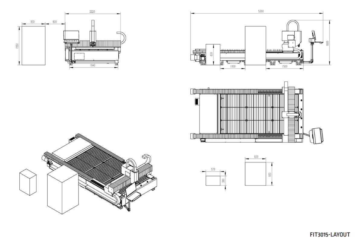 Minimum Footprint
All In One Design