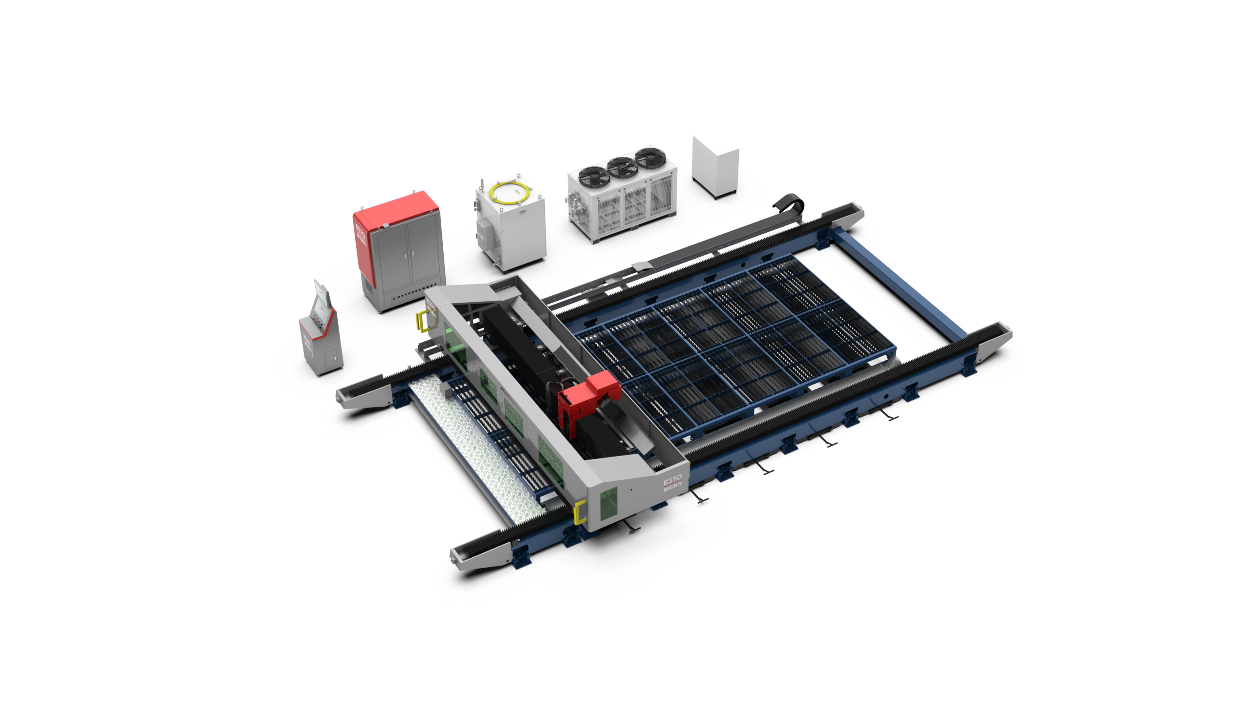 FIBER LASER CUTTING MACHINE  FCS SERIES