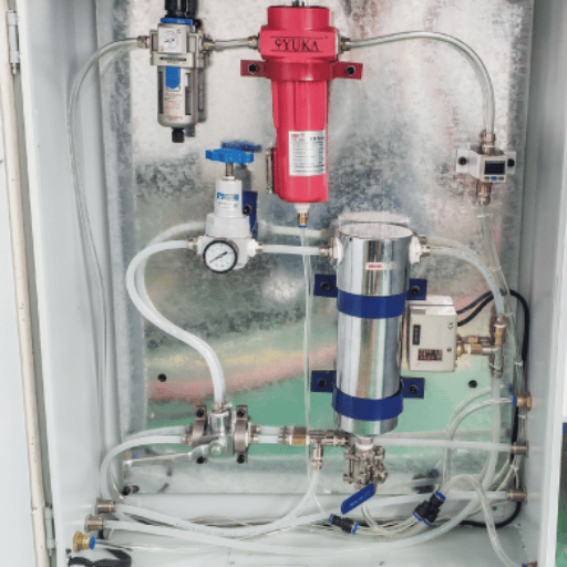 One-key gas change interface