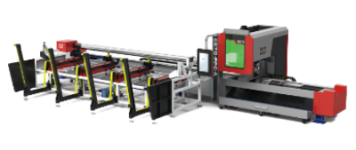 Machine with bundle loader