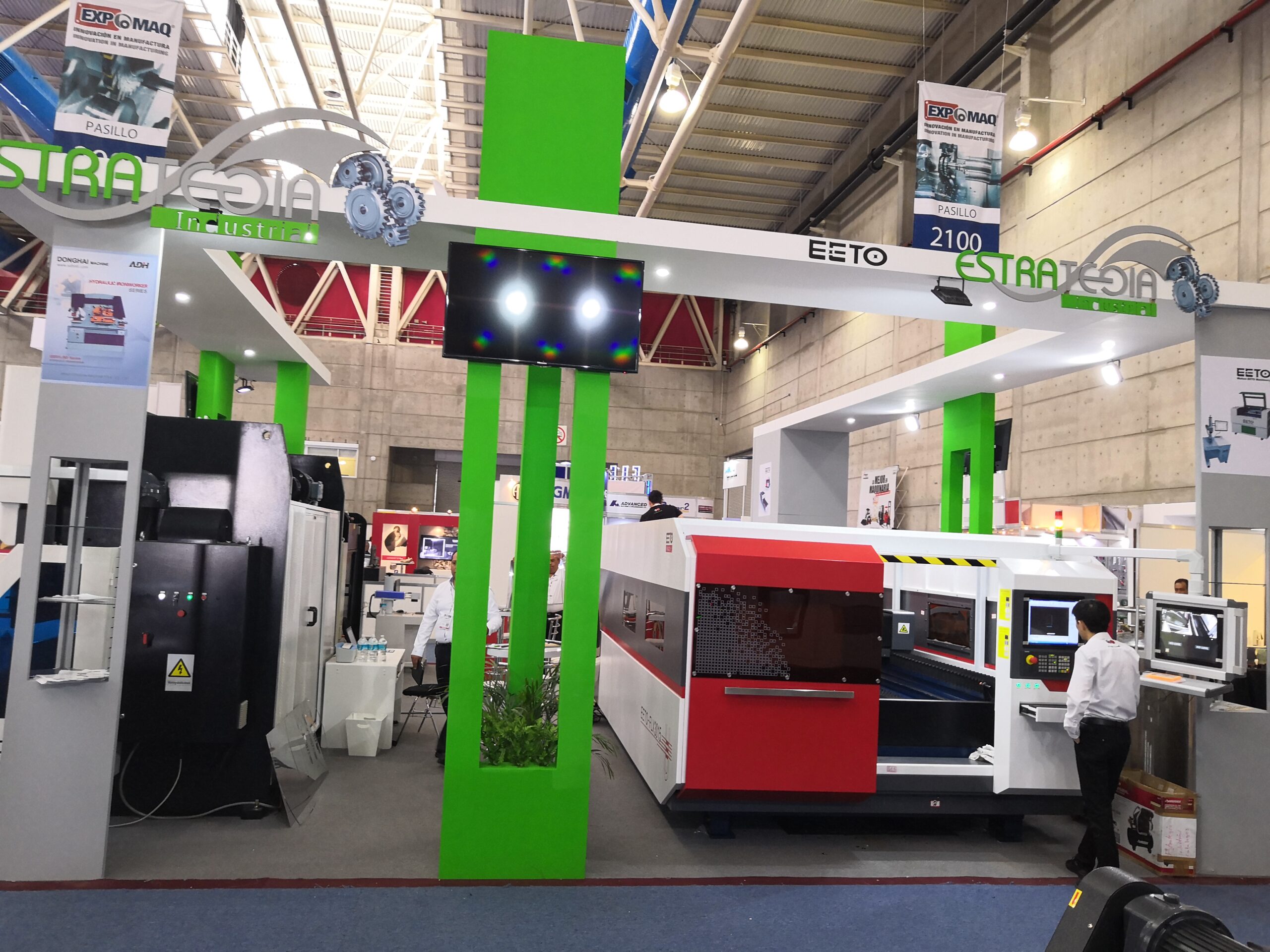 EETO Laser Cutting Machine Factory Installation 1