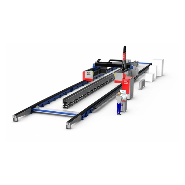 EETO-FHS Profiles And Beams Fiber Laser Cutting Machine