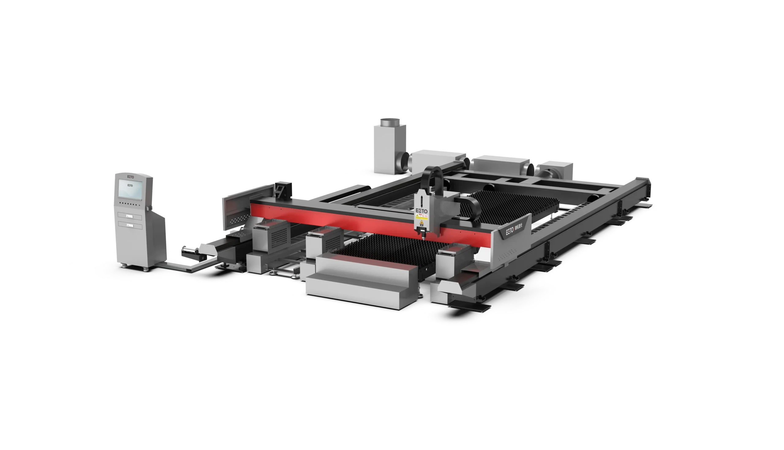 EETO-FGT 2-in-1 gantry laser cutting machine